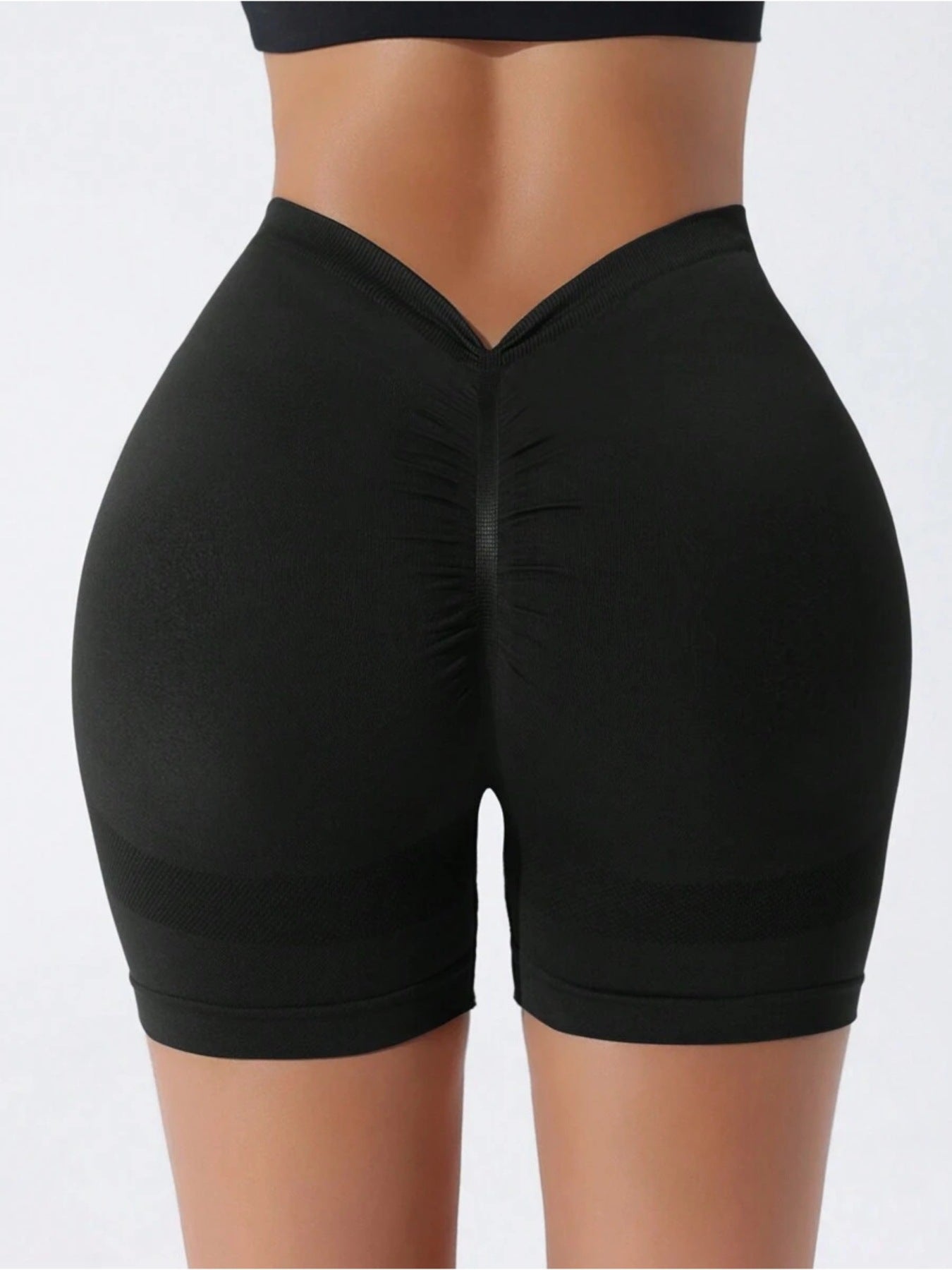 Women s Seamless Yoga Shorts for Hiking Running and Workouts High Waisted Butt Lifting Moisture Wicking Activewear