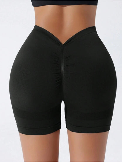 Women s Seamless Yoga Shorts for Hiking Running and Workouts High Waisted Butt Lifting Moisture Wicking Activewear