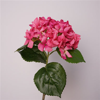 Quality Hydrangea Single Stem Decor - Luxurious, Moisture-Resistant Faux Floral Arrangement for Home Dining Table and Photography Props