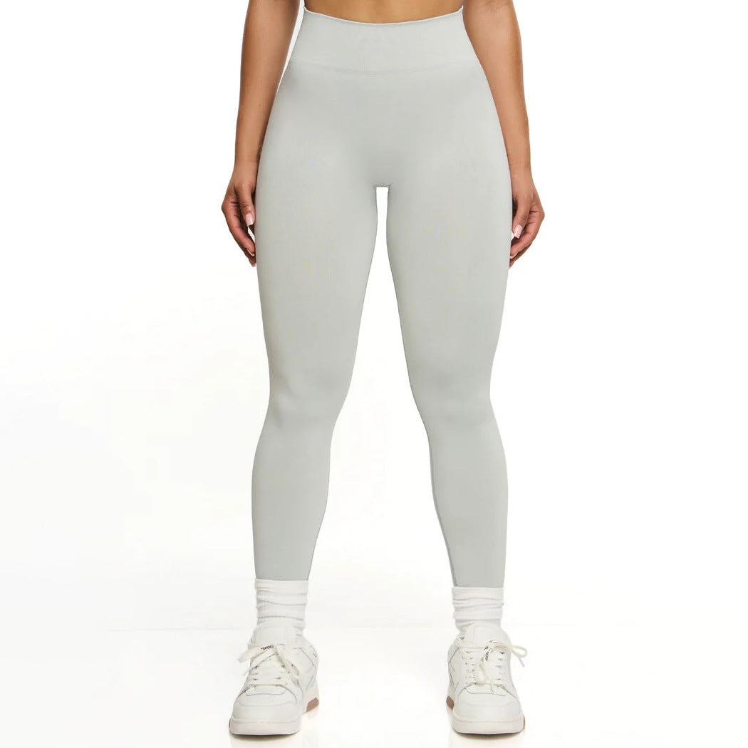 Fall Sports Leggings and Seamless Yoga Set for Women High Waisted Butt Lifting Tights with Halter Sports Bra for Active Wear and Fitness Enthusiasts