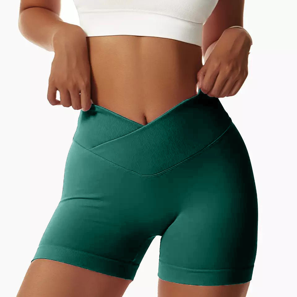 High Waisted Peach Butt Yoga Shorts for Women Outdoor Quick Dry Sports Shorts with Enhanced Lift and Comfort