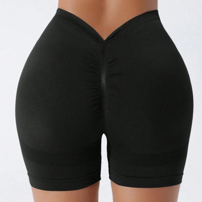 Seamless V Waist High Waisted Yoga Shorts for Women for Outdoor Sports Fitness Running and Training Lifted Design for Enhanced Style and Comfort