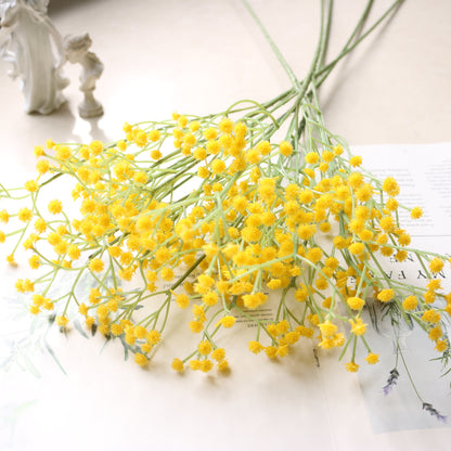 Realistic Baby's Breath Faux Flowers - Elegant Wedding and Home Décor Artificial Bouquet for Timeless Decoration