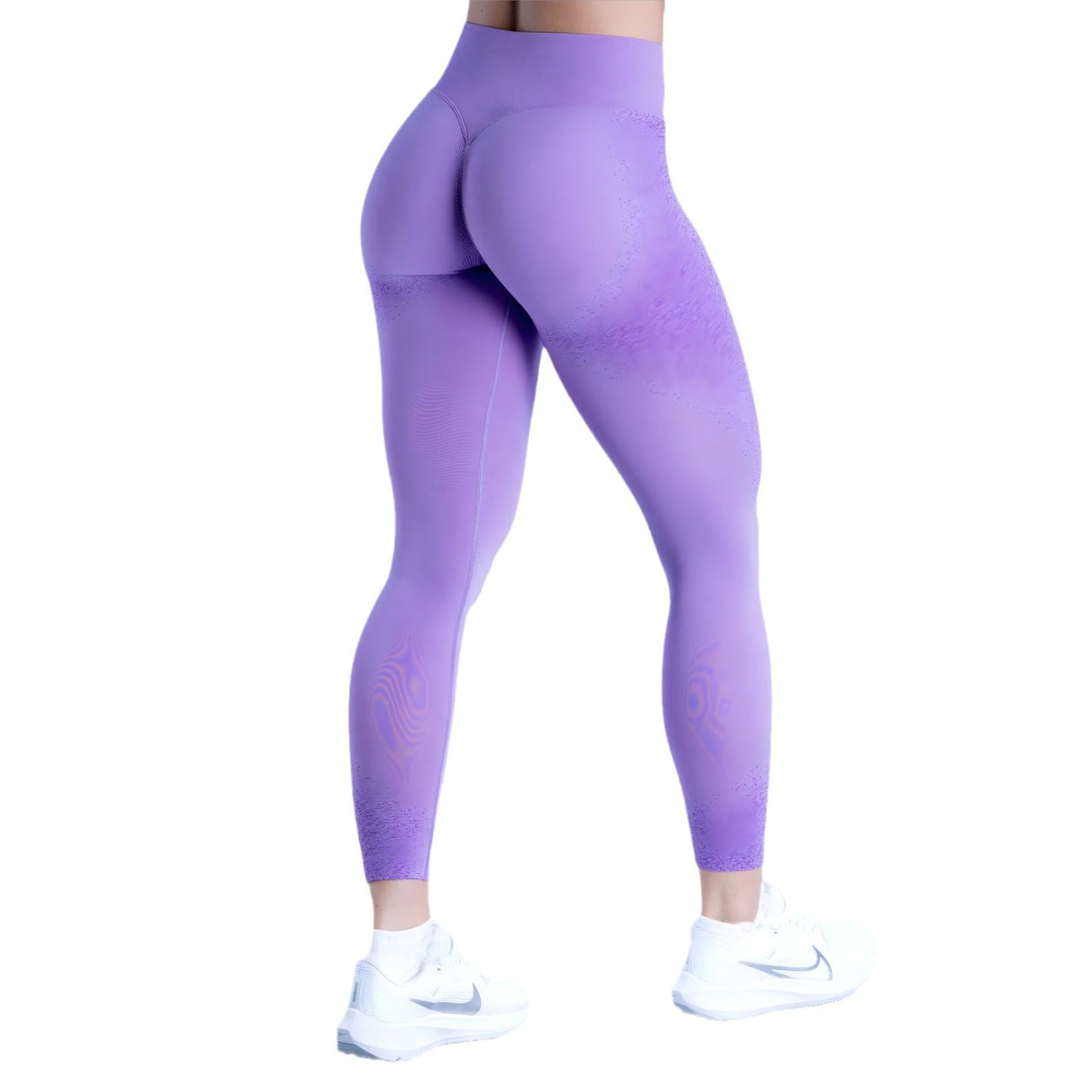 Seamless Yoga Outfit for Women Outdoor Fitness Set with High Waisted Scrunch Butt Leggings and Bra Top for Comfort and Support