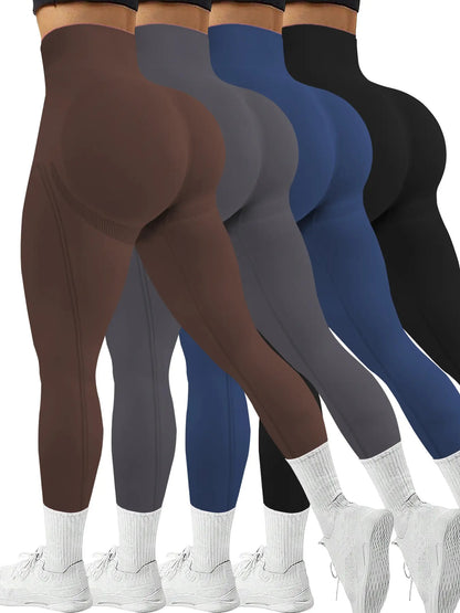 High Waisted Yoga Pants for Women Ultra Stretch Quick Dry Butt Lifting Leggings Ideal for Running Workouts and Gym Sessions