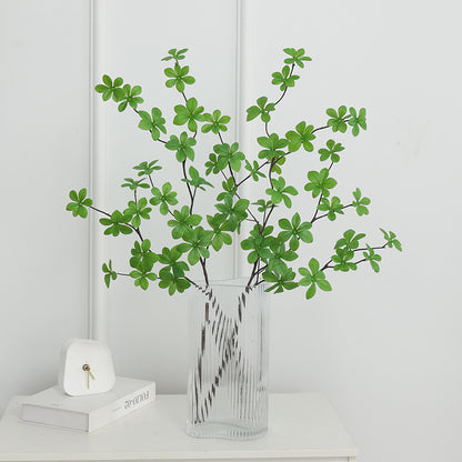 Lifelike Japanese Style Hanging Bell Branch with Multi-Petal Leaves - Beautiful Decorative Greenery for Living Room and Dining Table