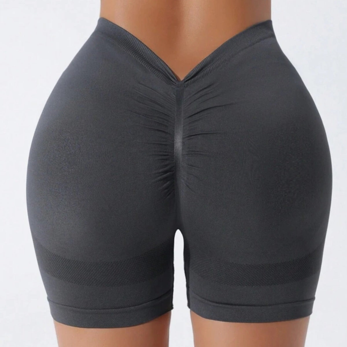 Seamless V Waist High Waisted Yoga Shorts for Women for Outdoor Sports Fitness Running and Training Lifted Design for Enhanced Style and Comfort