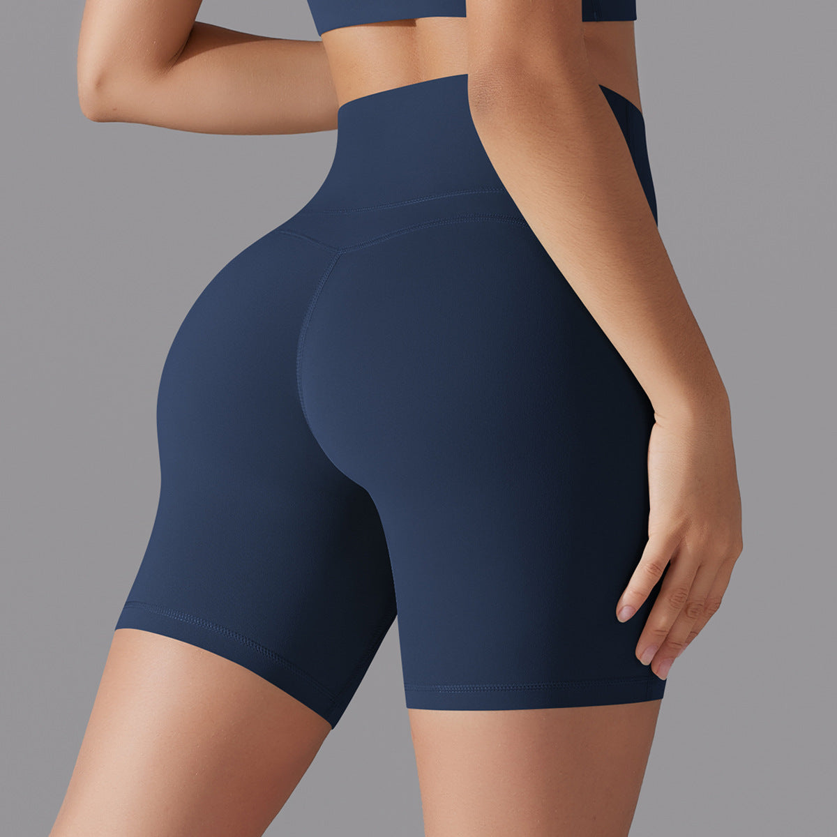 High Waisted Butt Lifting Comfort Shorts No Underwear No Visible Lines for Running Fitness Yoga