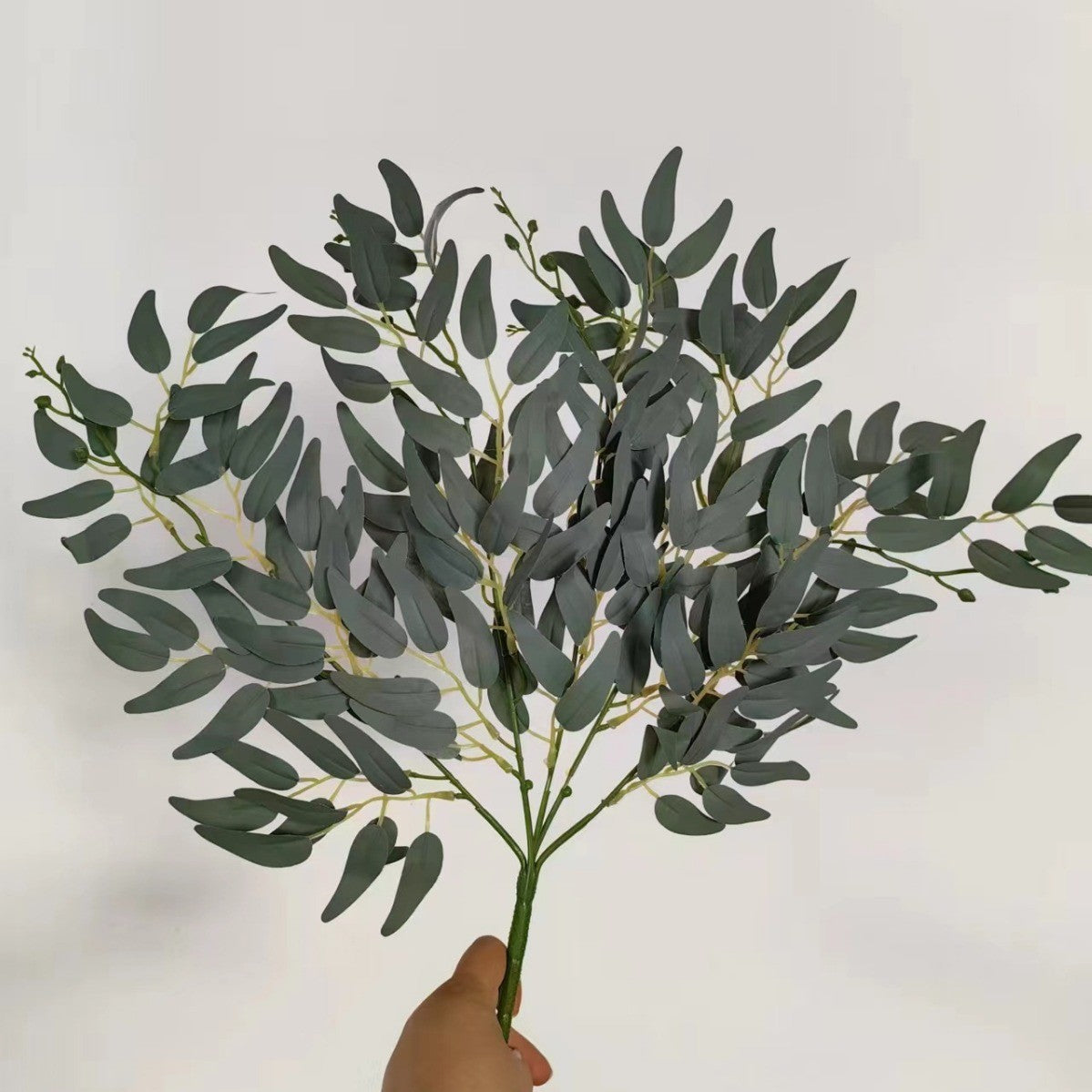 Realistic Willow Vine for Woodland-Themed Baby Birthday Decorations, Wedding Celebrations, and Home Décor - Featuring Eucalyptus and Gum Leaves