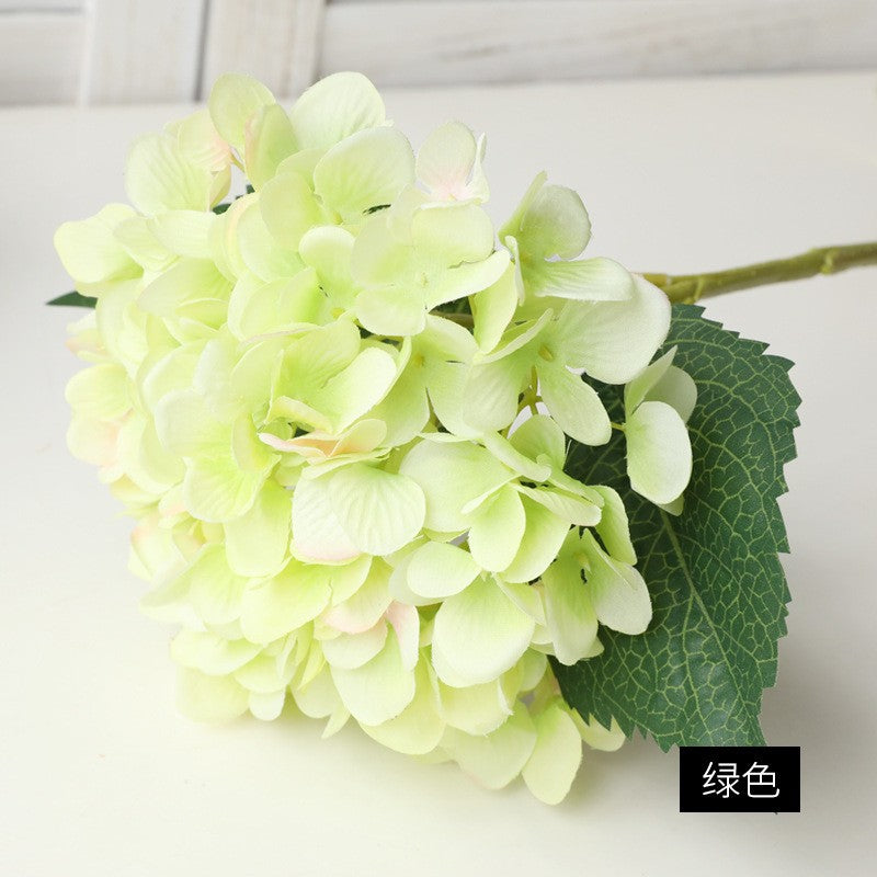 Realistic Hydrangea Wedding Floral Arrangements - Artificial Silk Flower Decor for Arches, Aisles, and Home Decoration