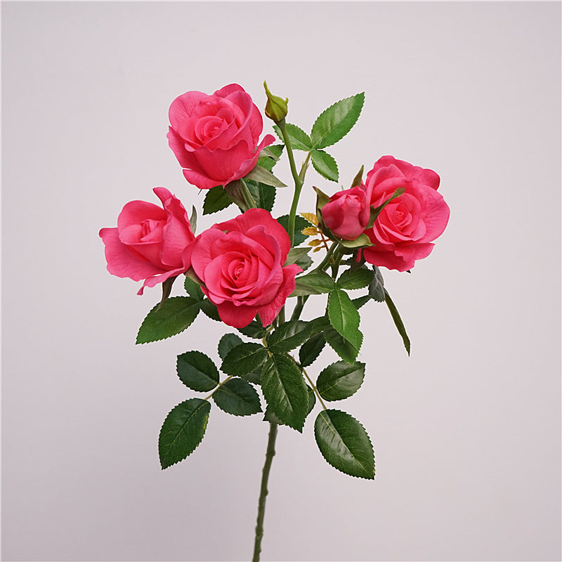 Quality Ultra-Realistic Touch Moisturizing Bubble Rose - Stunning Faux Flower Decor for Scandinavian Living Rooms and Dining Tables