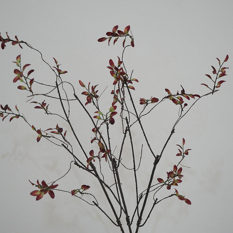 Realistic Touch Faux Branches with Spring Rain and Autumn Leaves - Perfect for Soft Decoration in Window Displays and Floral Arrangements