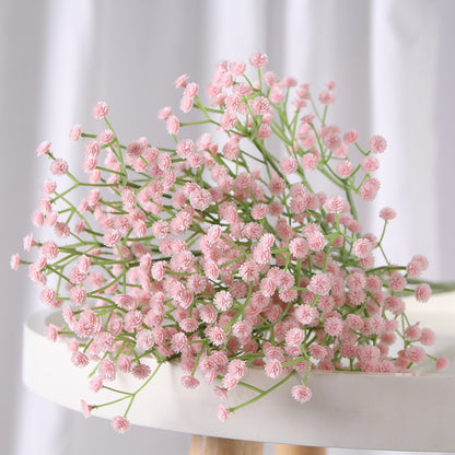 Beautifully Crafted Faux Baby's Breath Bridal Bouquet - Perfect for Wedding Decorations, Home Accents, and Special Events - Realistic PU Floral Arrangement