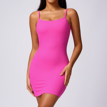 Women s Bodycon Cami Dress with Built in Bra Comfortable and Casual Layering Dress for Everyday Wear for Any Occasion