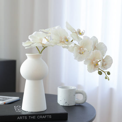 Luxurious Orchid Silk Flowers - Elegant High-End Table Decorations for Dining Rooms, Living Rooms, and Hotels - Stunning Floral Arrangements for Sophisticated Home Decor