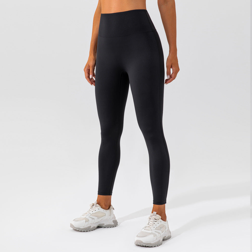 High Waisted Yoga Pants for Women Butt Lifting Outdoor Running and Fitness Leggings with No Show Seam Design for Comfort and Style