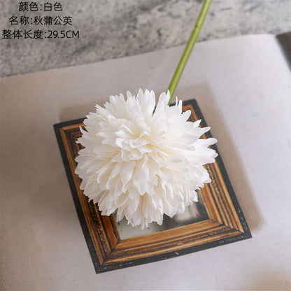 Stunning Faux Dandelion Spike Flowers - Realistic Greenery for Wedding Decor | Trendy INS Style | PJ1049