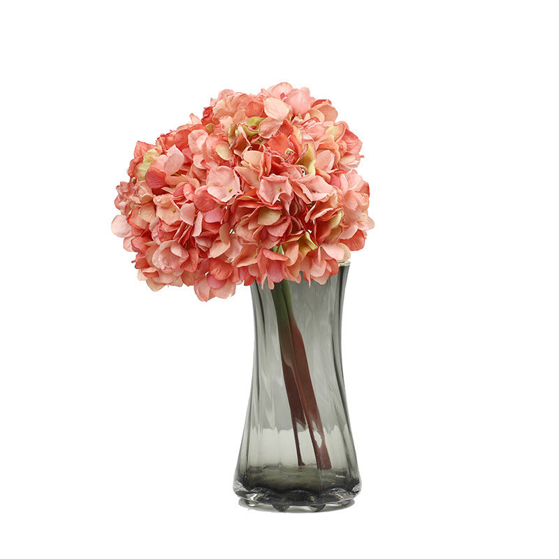 Realistic Single Stem Faux Hydrangea Flower for Home Décor - Perfect for Living Room and Wedding Decorations