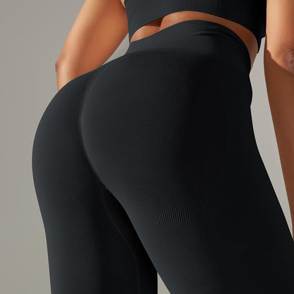 Seamless High Waisted Tummy Control Yoga Pants for Women Butt Lifting Moisture Wicking Workout Leggings for Fitness Everyday Wear