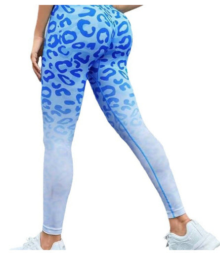 Seamless High Waisted Leopard Print Leggings for Peach Butt Quick Dry Yoga and Training Fitness Pants for Comfort and Style