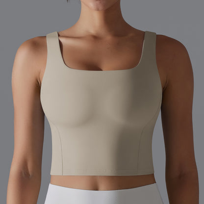 High Performance Compression Fit Yoga Sports Bra with Built in Supportive Cup for Intense Workouts and Running Back Design for Enhanced Comfort and Coverage