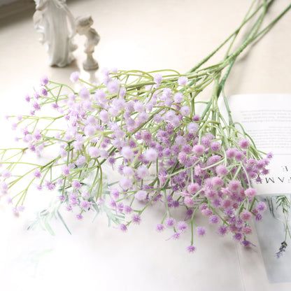 Realistic Baby's Breath Faux Flowers - Elegant Wedding and Home Décor Artificial Bouquet for Timeless Decoration