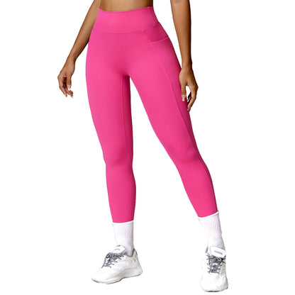 High Waisted Quick Dry Leggings with Butt Lift Soft Fleece Yoga Pants for Comfortable Workouts Running and Everyday Wear Style 8524