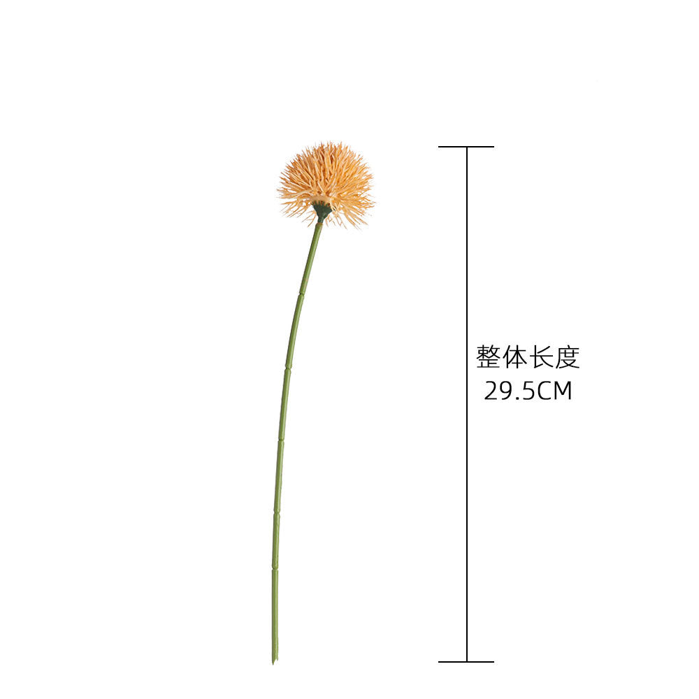 Artificial Dandelion Ball Stem Decorations – Realistic Faux Flowers for Wedding Decor & Home Crafting - Perfect Greenery Accent for Special Events | Model YC1089