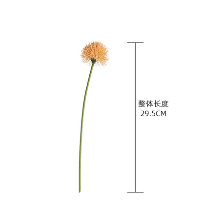 Artificial Dandelion Ball Stem Decorations – Realistic Faux Flowers for Wedding Decor & Home Crafting - Perfect Greenery Accent for Special Events | Model YC1089