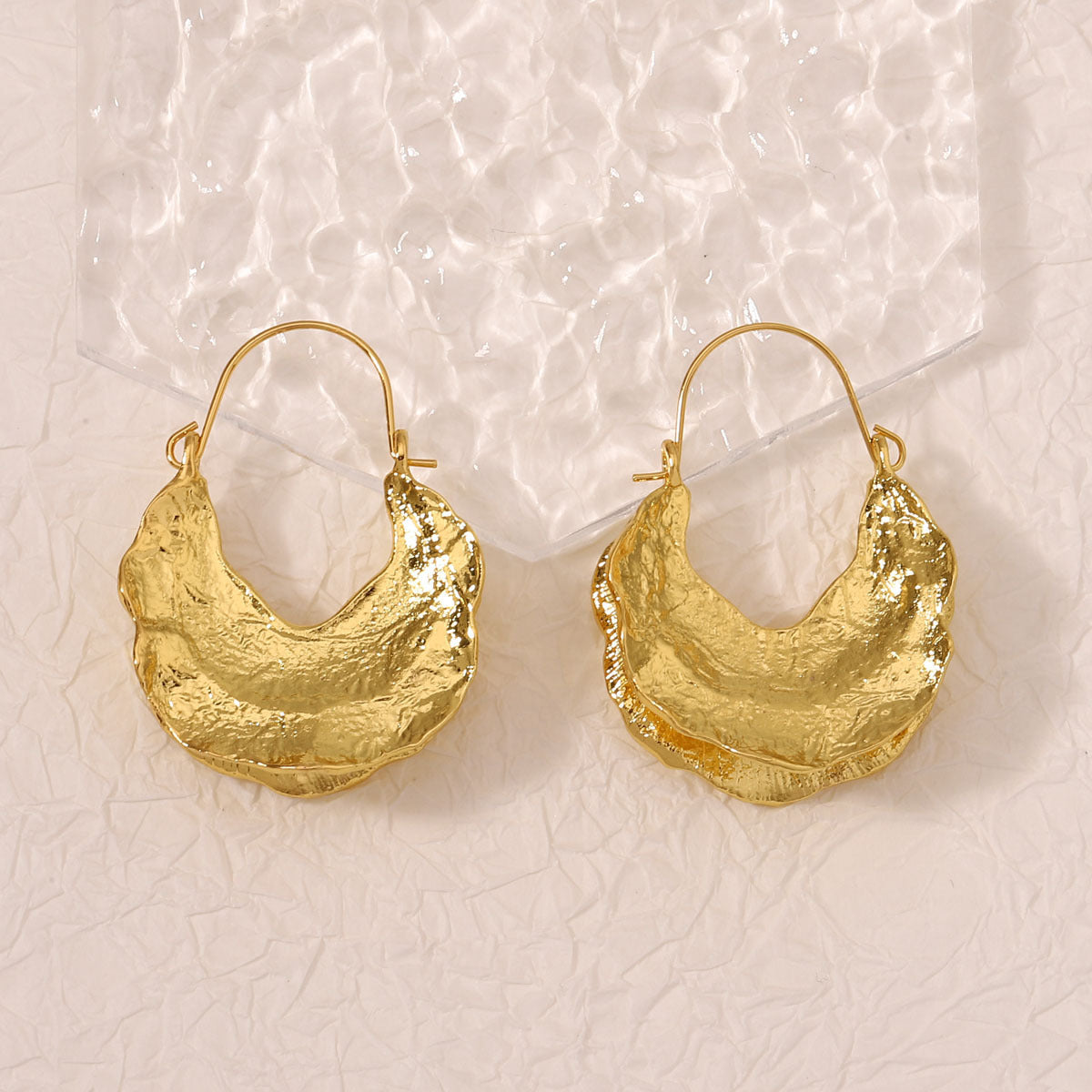 Elegant Vintage-Inspired Gold Earrings for a Chic, Luxurious Style – Perfect for Casual and Dressy Occasions