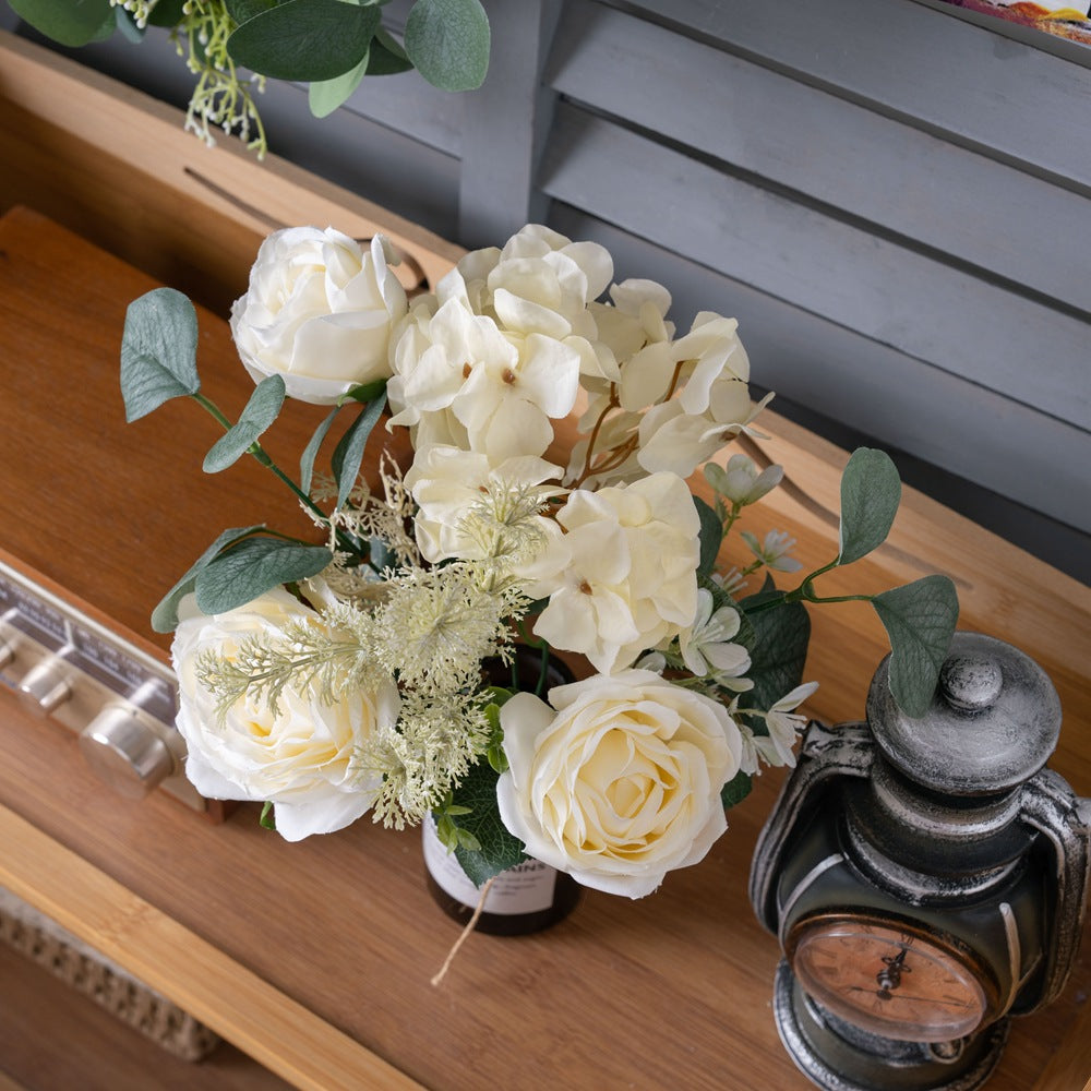 Elegant INS-Style Home Decor: Stylish Micaella Faux Rose Flowers for Weddings and Celebrations - YC1042