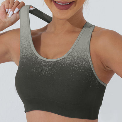 Women's Shockproof Sports Bra Fall Collection for Fitness and Yoga Performance