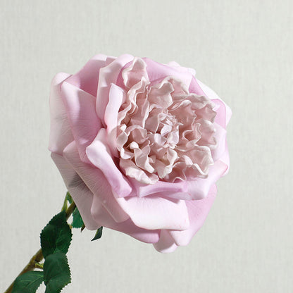 Luxurious High-Sensitivity Hydrating Austin Rose Artificial Flower Decoration - Perfect for Living Room and Dining Table Centerpiece