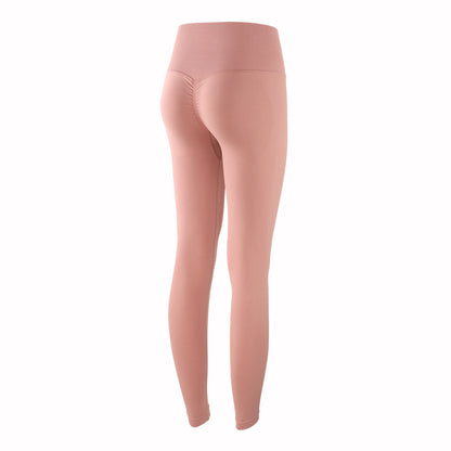 High Waisted Seamless Peach Bottom Yoga Pants Flattering Workout Leggings for Comfort and Style