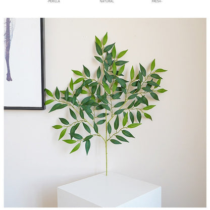 Realistic Potted Silk Plants - Mesquite Tree, Osmanthus, and Willow for Indoor Decor | Perfect for Living Rooms, Photography, and Enhancing Your Home Environment