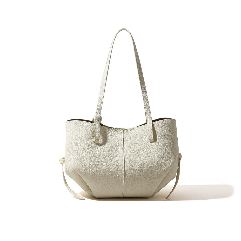 Genuine Leather Women's Tote Bag and Spacious Handbag for Daily Commute Unique Design for Work and Play