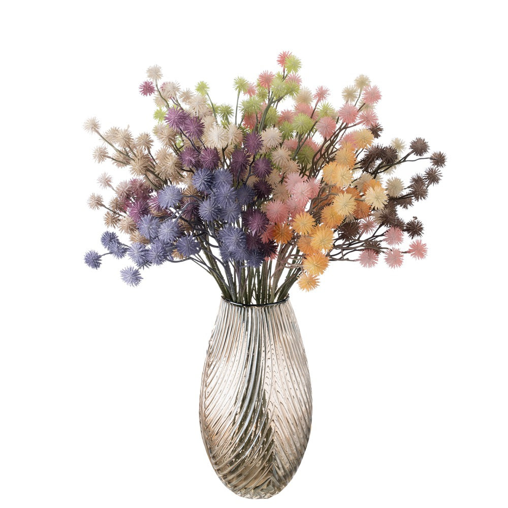 Lifelike Sea Urchin & Dandelion Artificial Flowers for Home Décor | Elegant Wedding Decoration | MW53001