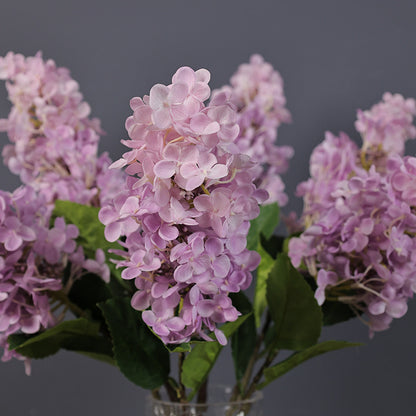 Large Single Stalk Faux Hydrangea Bouquet – Perfect for Weddings, Event Decorations, Photo Props, and Stunning Floral Arrangements