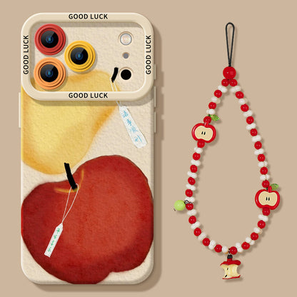 Trendy Green Apple Phone Case for iPhone