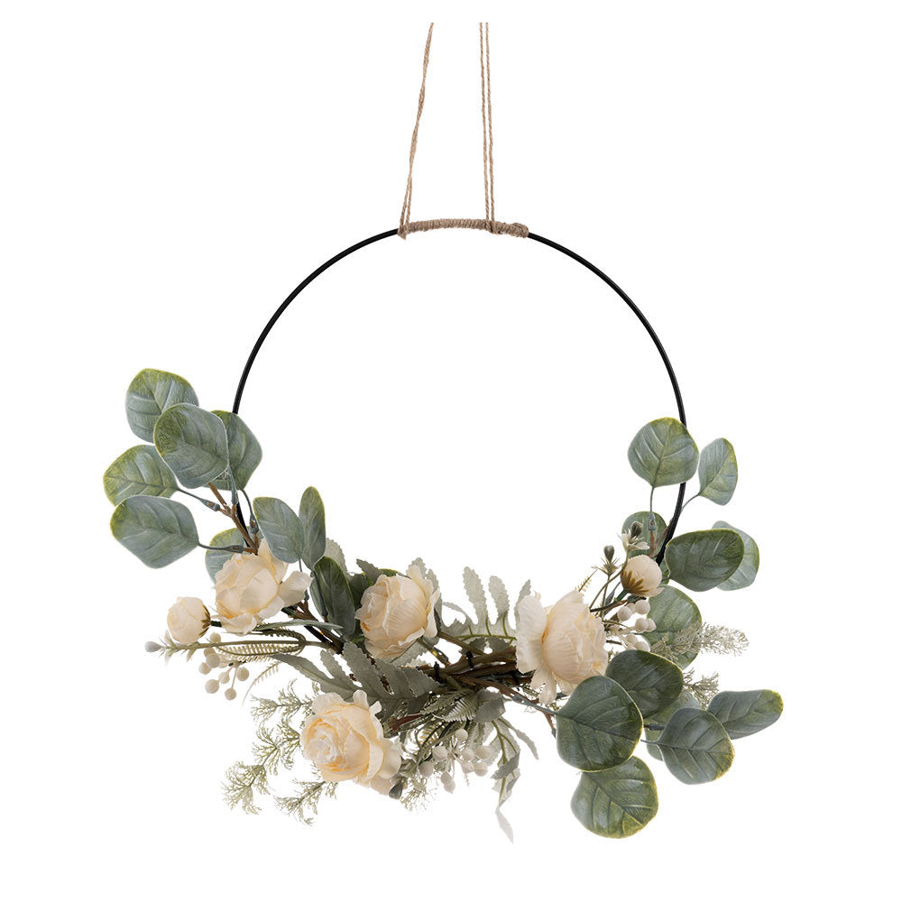 Stunning Kiriel Decorative Wall Hanging – Elegant Faux Floral Bouquet for Home Décor, Wedding Celebrations, and Special Events – CF01001