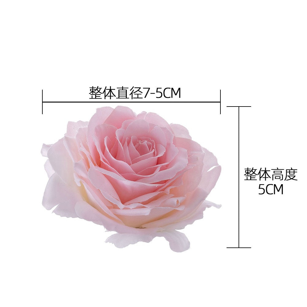 Luxurious Artificial Rose Floral Arrangement - Elegant Faux Flowers for Weddings and Home Decor | Enhance Your Space with Realistic Greenery | Model PJ1047