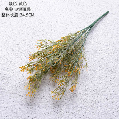 Stunning Artificial Flower and Green Plant Decor for Weddings -  Ins Style Craft MW73774 - Perfect for Home, Event, and Party Decor