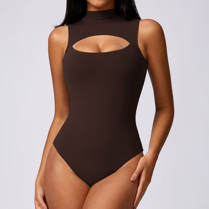 High Performance Yoga Bodysuit for Shaping and Support Sleek Comfortable and Versatile 8629