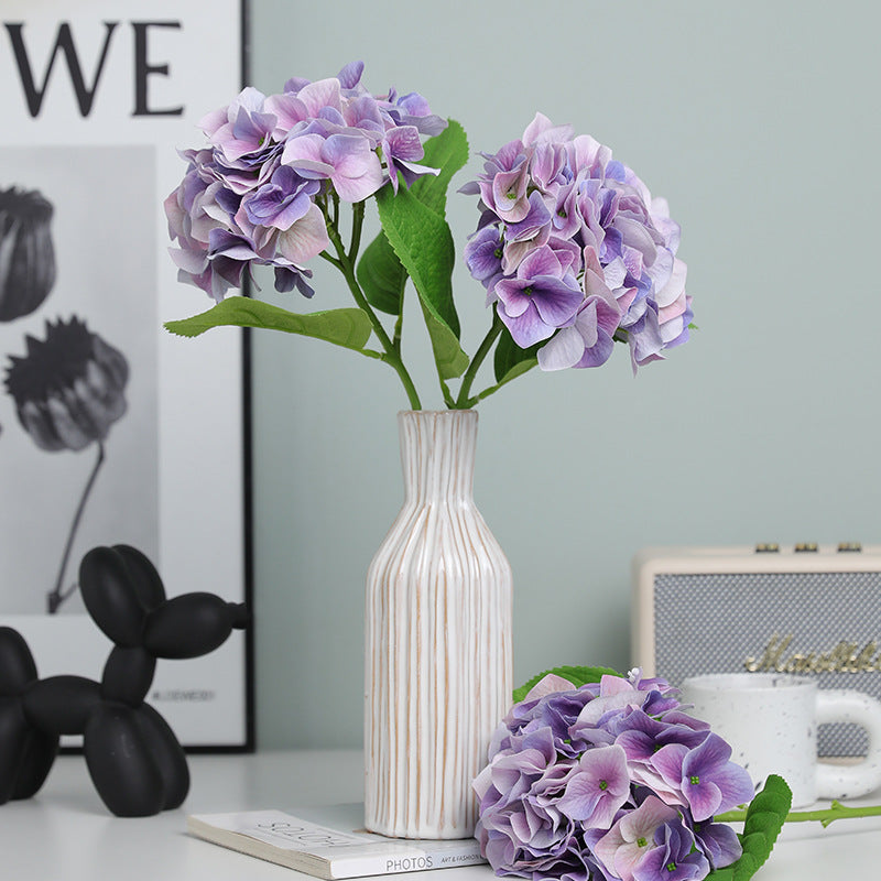 Touch Hydrangea Artificial Flowers - Luxurious Home & Hotel Decor Floral Arrangement for Elegant Interiors