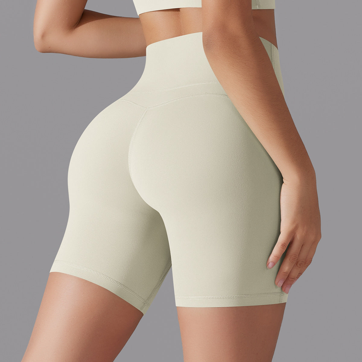 High Waisted Butt Lifting Comfort Shorts No Underwear No Visible Lines for Running Fitness Yoga