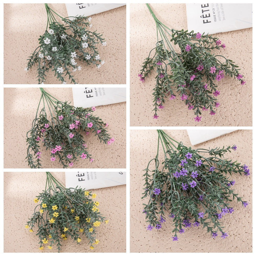 Stunning Faux Flower Starry Sky Plant - Perfect for Weddings & Elegant Home Decor - Trendy INS Style Craft - Model MW05556