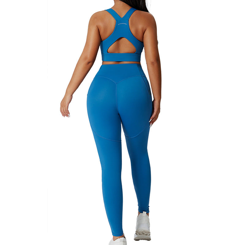 Plus Size High Waisted Stretchy Yoga Outfit Set for Women Outdoor Activewear Leggings and Top Combo for a Flattering Fit and Comfort