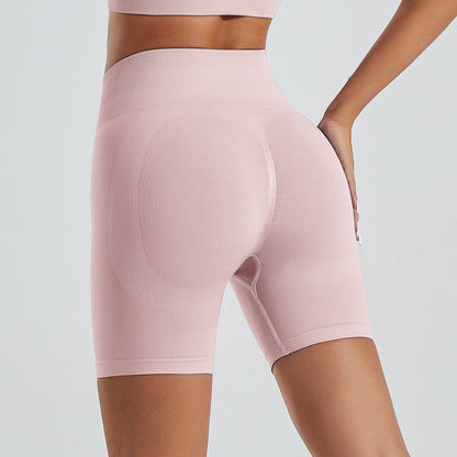 Seamless High Waisted Yoga Shorts for Enhanced Lift Workout and Running Shorts for Women