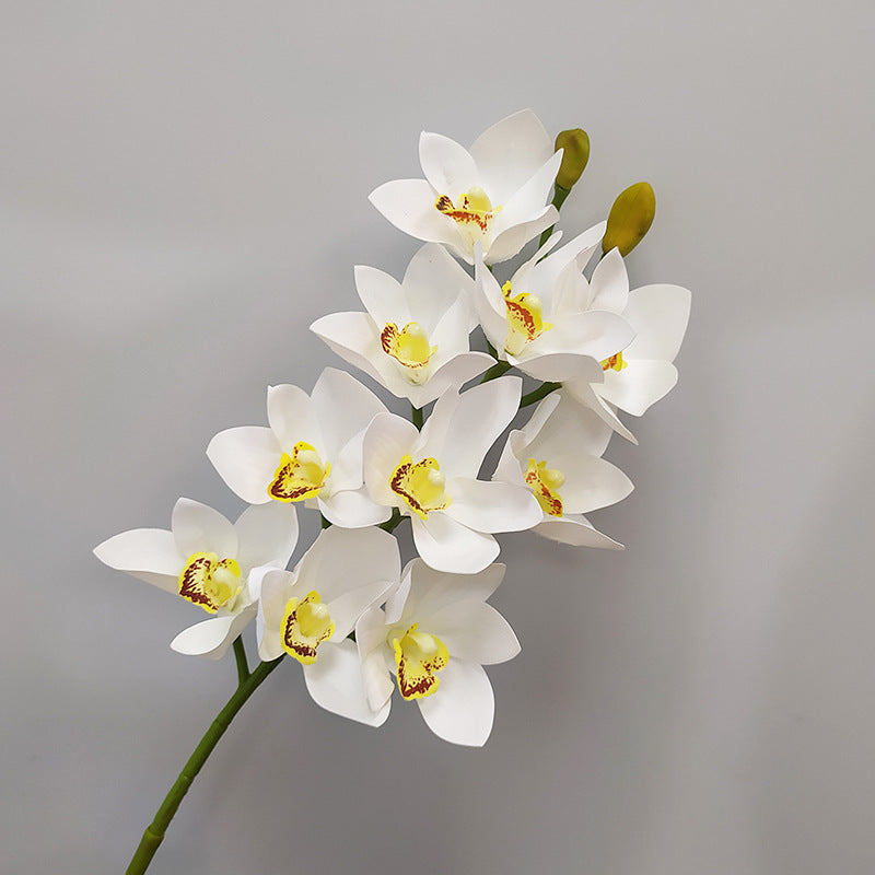 Realistic 3D Printed Orchid: Stunning Decorative Fake Flower for Weddings, Elegant Home Decor, and Eye-Catching Window Displays