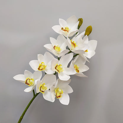 Realistic 3D Printed Orchid: Stunning Decorative Fake Flower for Weddings, Elegant Home Decor, and Eye-Catching Window Displays